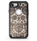 Black and Neutral Decadence Pattern - iPhone 7 or 8 OtterBox Case & Skin Kits