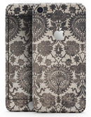 Black and Neutral Decadence Pattern - Skin-kit for the iPhone 8 or 8 Plus