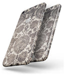 Black and Neutral Decadence Pattern - Skin-kit for the iPhone 8 or 8 Plus