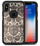 Black and Neutral Decadence Pattern - iPhone X OtterBox Case & Skin Kits