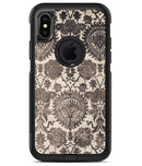 Black and Neutral Decadence Pattern - iPhone X OtterBox Case & Skin Kits