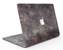 Black and Purple Watercolor Leopard Pattern - MacBook Air Skin Kit