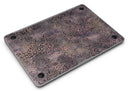 Black and Purple Watercolor Leopard Pattern - MacBook Air Skin Kit