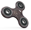 Black and Purple Watercolor Leopard Pattern Full-Body Fidget Spinner Skin-Kit