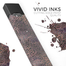 Black and Purple Watercolor Leopard Pattern - Premium Decal Protective Skin-Wrap Sticker compatible with the Juul Labs vaping device