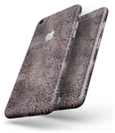 Black and Purple Watercolor Leopard Pattern - Skin-kit for the iPhone 8 or 8 Plus