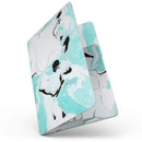MacBook Pro with Touch Bar Skin Kit - Black_and_Teal_Textured_Marble-MacBook_13_Touch_V7.jpg?