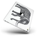 Black and White Aztec Ethnic Elephant - iPad Pro 97 - View 2.jpg
