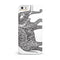 Black_and_White_Aztec_Ethnic_Elephant_-_iPhone_5s_-_Gold_-_One_Piece_Glossy_-_V3.jpg