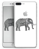Black and White Aztec Ethnic Elephant - Skin-kit for the iPhone 8 or 8 Plus