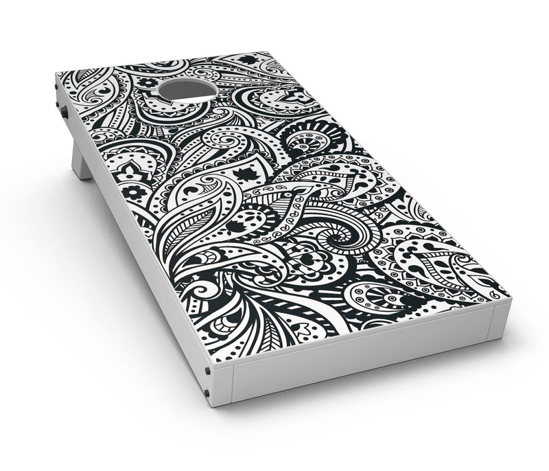 Black_and_White_Aztec_Paisley_-_Cornhole_Board_Mockup_V7.jpg