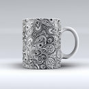The-Black-and-White-Aztec-Paisley-ink-fuzed-Ceramic-Coffee-Mug