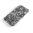Black and White Aztec Paisley iPhone 6/6s or 6/6s Plus 2-Piece Hybrid INK-Fuzed Case