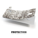 Black and White Cauliflower Damask Pattern - Premium Protective Decal Skin-Kit for the Apple Credit Card