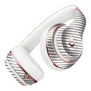 Black and White Diagonal Stripes Full-Body Skin Kit for the Beats by Dre Solo 3 Wireless Headphones