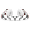 Black and White Diagonal Stripes Full-Body Skin Kit for the Beats by Dre Solo 3 Wireless Headphones