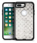 Black and White Floral Chess Pattern - iPhone 7 Plus/8 Plus OtterBox Case & Skin Kits