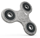 Black and White Floral Chess Pattern Full-Body Fidget Spinner Skin-Kit