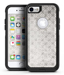 Black and White Floral Chess Pattern - iPhone 7 or 8 OtterBox Case & Skin Kits