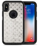 Black and White Floral Chess Pattern - iPhone X OtterBox Case & Skin Kits