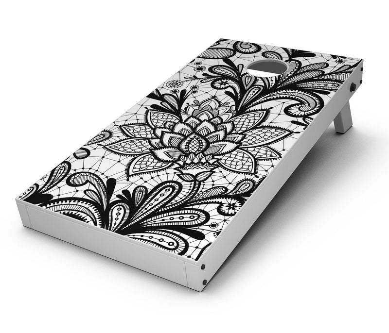 Black_and_White_Geometric_Floral_-_Cornhole_Board_Mockup_V3.jpg