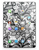 Black and White Geometric Floral - iPad Pro 97 - View 8.jpg