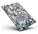 Black and White Geometric Floral - iPad Pro 97 - View 4.jpg
