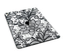 Black and White Geometric Floral - iPad Pro 97 - View 5.jpg