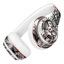 Black and White Geometric Floral Full-Body Skin Kit for the Beats by Dre Solo 3 Wireless Headphones