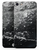 Black and White Grungy Marble Surface - Skin-kit for the iPhone 8 or 8 Plus