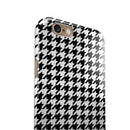 Black_and_White_Houndstooth_Pattern_-_iPhone_6s_-_Gold_-_Clear_Rubber_-_Hybrid_Case_-_Shopify_-_V5.jpg