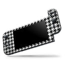 Black and White Houndstooth Pattern // Skin Decal Wrap Kit for Nintendo Switch Console & Dock, Joy-Cons, Pro Controller, Lite, 3DS XL, 2DS XL, DSi, or Wii - Vinyl Skin Wrap for Nintendo Switch 2, OLED, Lite, Pro Controller, Wii & Classic Handhelds