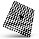 Black and White Houndstooth Pattern - Full Body Skin Decal for the Apple iPad Pro 12.9", 11", 10.5", 9.7", Air or Mini (All Models Available)