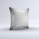 Black and White Scratched Texture ink-Fuzed Decorative Throw Pillow