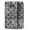 Black and White Watercolor Hearts - Samsung Galaxy S8 Full-Body Skin Kit