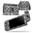 Black and White Watercolor Hearts - Skin Wrap Decal for Nintendo Switch Lite Console & Dock - 3DS XL - 2DS - Pro - DSi - Wii - Joy-Con Gaming Controller