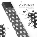 Black and White Watercolor Stars - Premium Decal Protective Skin-Wrap Sticker compatible with the Juul Labs vaping device