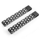 Black and White Watercolor Stars - Premium Decal Protective Skin-Wrap Sticker compatible with the Juul Labs vaping device