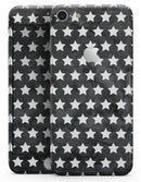 Black and White Watercolor Stars - Skin-kit for the iPhone 8 or 8 Plus