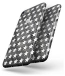 Black and White Watercolor Stars - Skin-kit for the iPhone 8 or 8 Plus