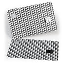 Black and White Watercolor Triangle Pattern - Premium Protective Decal Skin-Kit for the Apple Credit Card