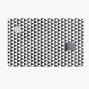 Black and White Watercolor Triangle Pattern - Premium Protective Decal Skin-Kit for the Apple Credit Card