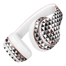 Black and White Watercolor Triangle Pattern Full-Body Skin Kit for the Beats by Dre Solo 3 Wireless Headphones
