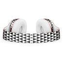 Black and White Watercolor Triangle Pattern Full-Body Skin Kit for the Beats by Dre Solo 3 Wireless Headphones