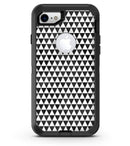 Black and White Watercolor Triangle Pattern - iPhone 7 or 8 OtterBox Case & Skin Kits