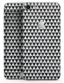 Black and White Watercolor Triangle Pattern - Skin-kit for the iPhone 8 or 8 Plus