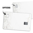 Bland Marble Surface with Gray  - Premium Protective Decal Skin-Kit for the Apple Credit Card