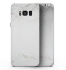 Bland Marble Surface with Gray  - Samsung Galaxy S8 Full-Body Skin Kit