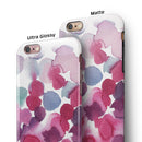 Blot 4 Absorbed Watercolor Texture iPhone 6/6s or 6/6s Plus 2-Piece Hybrid INK-Fuzed Case