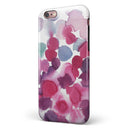 Blot 4 Absorbed Watercolor Texture iPhone 6/6s or 6/6s Plus 2-Piece Hybrid INK-Fuzed Case